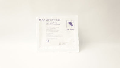 BD 305617 20ml Syringe Luer-Lok Tip - Pack of 10